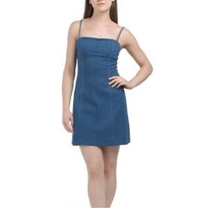 Susana Monaco Women's Dark Blue Denim Mini Dress NWT